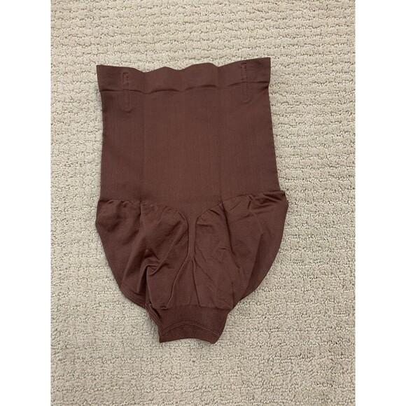 Shapermint High Waisted Brown Shaper Seamless Underwear Panty Small New - Picture 3 of 7